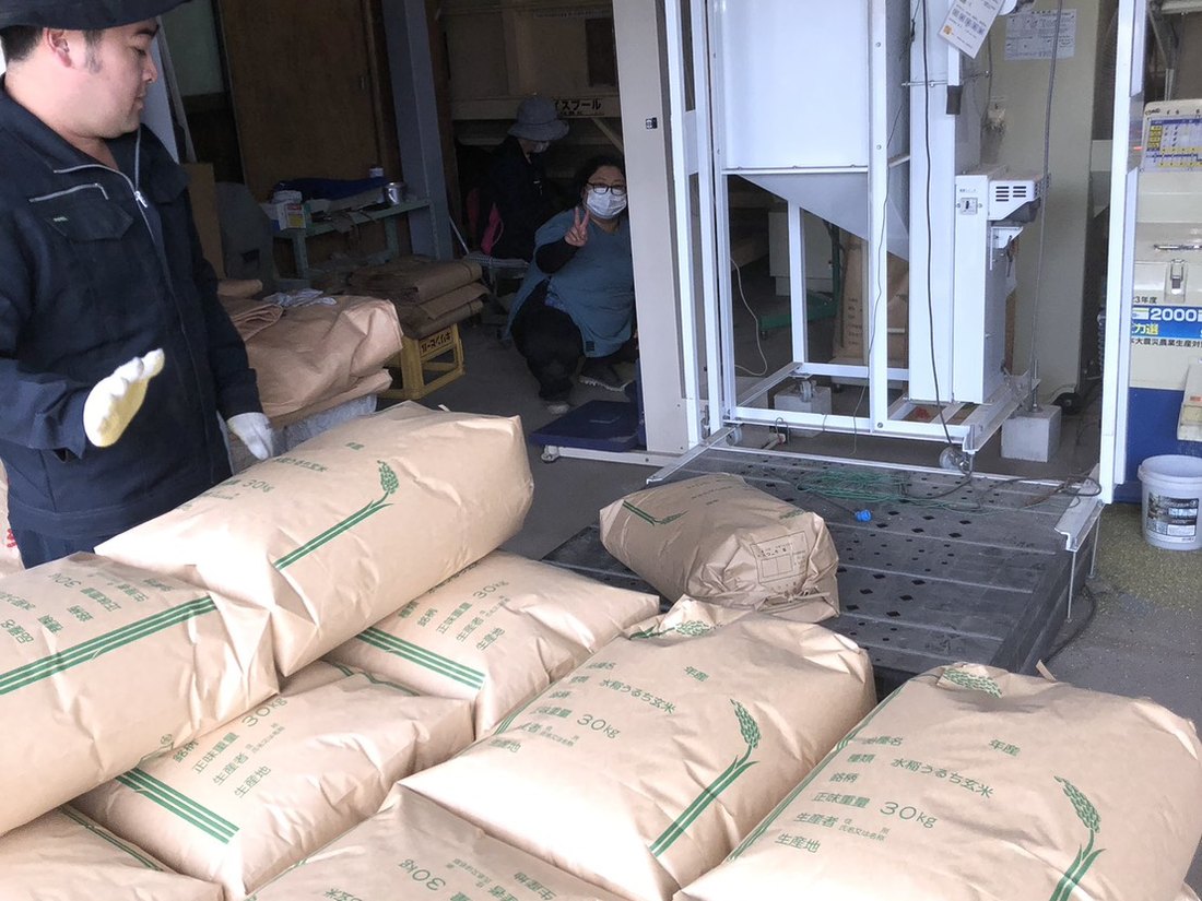 生産者直売の農産物